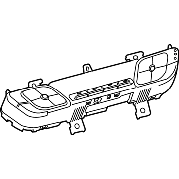 Toyota 55900-F4191 Control Assembly, Air Co