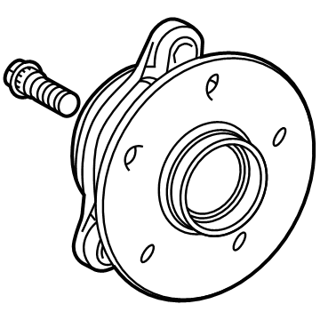 Toyota 43550-52010 Hub & Bearing Assembly