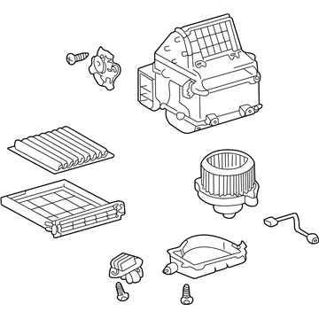 Toyota 87130-47050 Blower Assembly