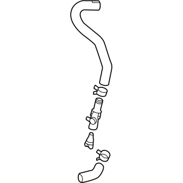 Toyota 165A0-F0010 HOSE ASSY, INTERCOOL