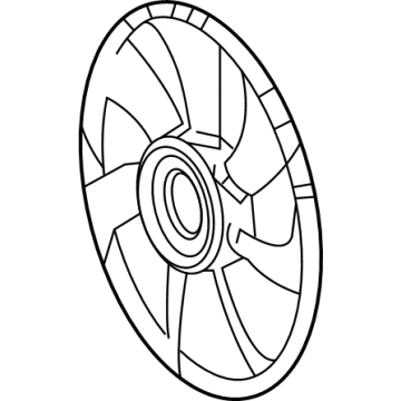 2018 Toyota Mirai Fan Blade - 16361-77070