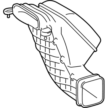 Toyota 17750-F0170 INLET ASSY, AIR CLEA