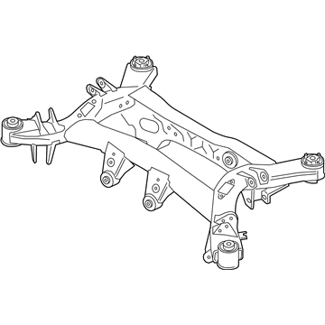 2024 Toyota GR Supra Rear Crossmember - 51206-WAA07