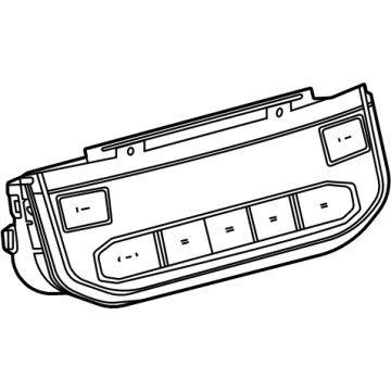 Toyota 55900-0EC40 CONTROL ASSY, AIR CO