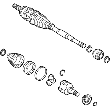 Toyota Prius Axle Shaft - 43420-76020