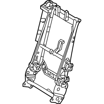 Toyota 71017-0E330 FRAME SUB-ASSY, RR S