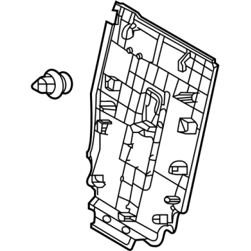 Toyota 71701-0E070 BOARD SUB-ASSY, RR S