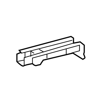 Toyota 57603-47070 MEMBER SUB-ASSY, RR