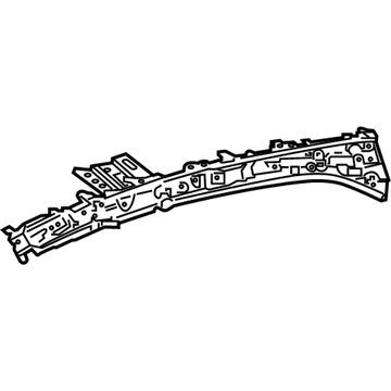 Toyota 61206-06902 Rail Sub-Assembly, Roof