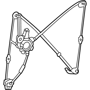 2013 Scion iQ Window Regulator - 69820-74012