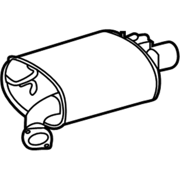 Toyota Camry Muffler - 17430-F0092