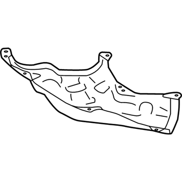 Toyota 86 Exhaust Heat Shield - SU003-01158