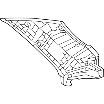 Toyota 62472-30590-C1 GARNISH, ROOF SIDE