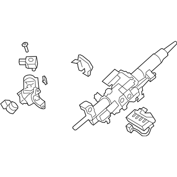 2022 Toyota Sequoia Steering Column - 45250-0C330