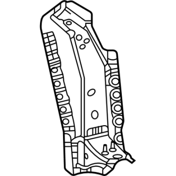 Toyota 53705-42040 BRACE SUB-ASSY, FEND