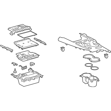 Toyota 58805-06720 Panel Sub-Assembly, Cons