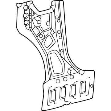 Toyota 61122-0E140 PANEL, COWL SIDE, LH