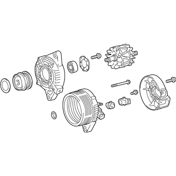 2017 Toyota C-HR Alternator - 27060-0T370