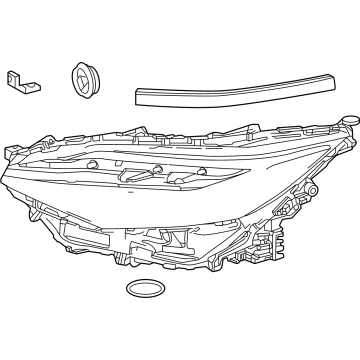 Toyota bZ4X Headlight - 81185-42C80