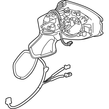 2023 Toyota Crown Mirror Actuator - 87908-30G40