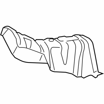 Toyota 58151-47080 INSULATOR, FR FLOOR