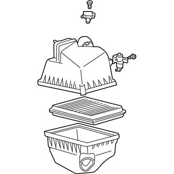 2002 Toyota Highlander Air Filter Box - 17700-20150