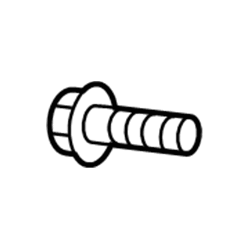 Toyota 90163-A0003 Screw, HEXAGON TAPPI