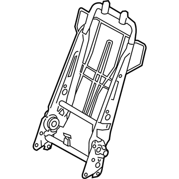 Toyota 71017-0R040 Frame Sub-Assembly, Rear Seat