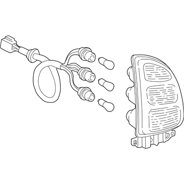 1999 Toyota RAV4 Back Up Light - 81560-42050
