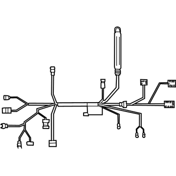 Toyota 82141-17102 Wire, Instrument Panel