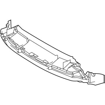 Toyota 52614-48070 ABSORBER, Fr Bumper