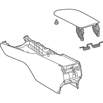 Toyota Camry Center Console Base - 58810-33310-B3