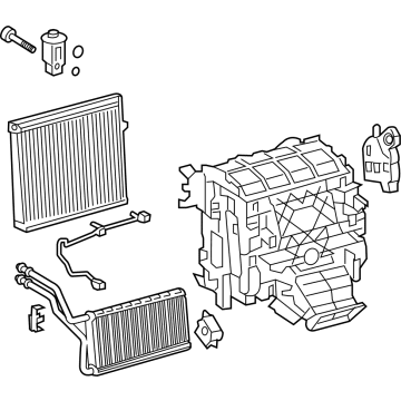 Toyota 87050-42A21 RADIATOR ASSY, AIR C