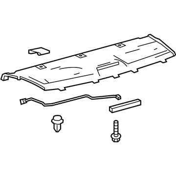 Toyota 64330-02A50-C0 Panel Assembly, Package