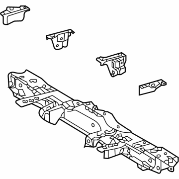 Toyota 53205-48900 Support Sub-Assembly, Ra