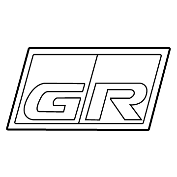 2024 Toyota GR86 Emblem - SU003-09377