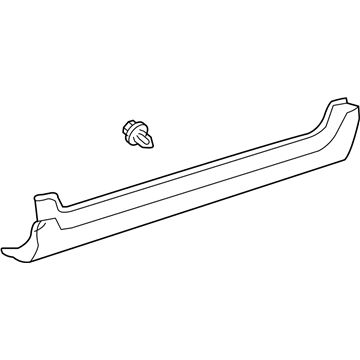 Toyota 76916-52901 Mudguard Sub-Assy, Side, LH