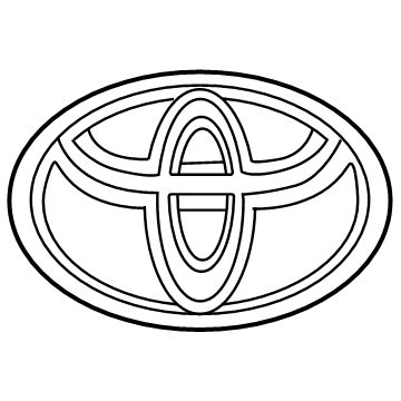 Toyota 90975-02215 EMBLEM, SYMBOL