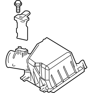 Toyota 17705-24360 CAP SUB-ASSY, AIR CL