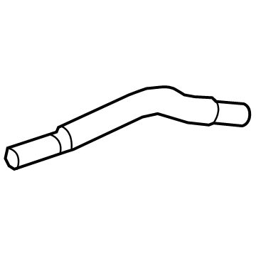 Toyota 16297-25010 Hose, Water By-Pass