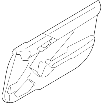 Toyota SU003-09404 TRIM SUB AY DR F RH