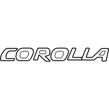 2022 Toyota Corolla Cross Emblem - 75442-0A040