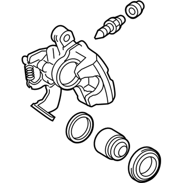 Toyota 47830-47111 Cylinder Assembly, Rr Di