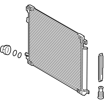 2024 Toyota Grand Highlander A/C Condenser - 884A0-0E150