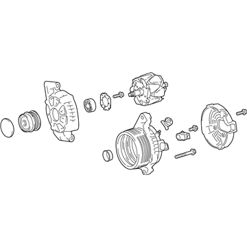 2020 Toyota Avalon Alternator - 27060-0P410