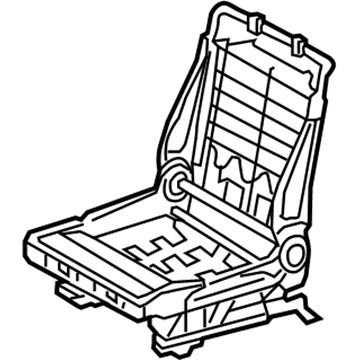 Toyota 71120-AC030 Frame Assembly, Front Seat