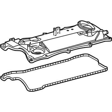 Toyota 11201-F0040 COVER SUB-ASSY, CYLI