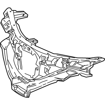 Toyota 53112-F4010 Grille, Radiator, Inside