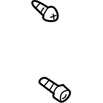 Toyota 90154-50005 Screw, CROSSRECESS B