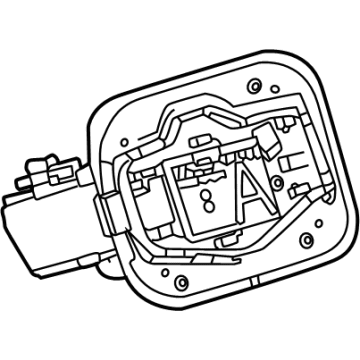 Toyota Grand Highlander Fuel Door - 77305-0E061